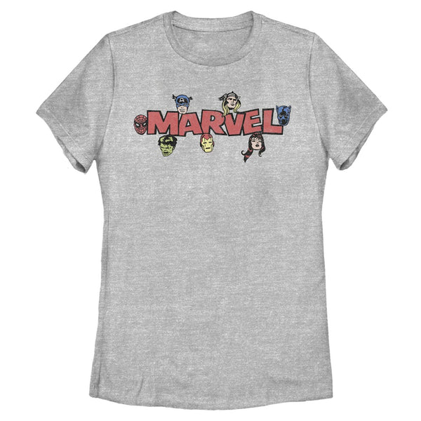 Women's Marvel VINTAGE LOGO T-Shirt – Lakes Shop